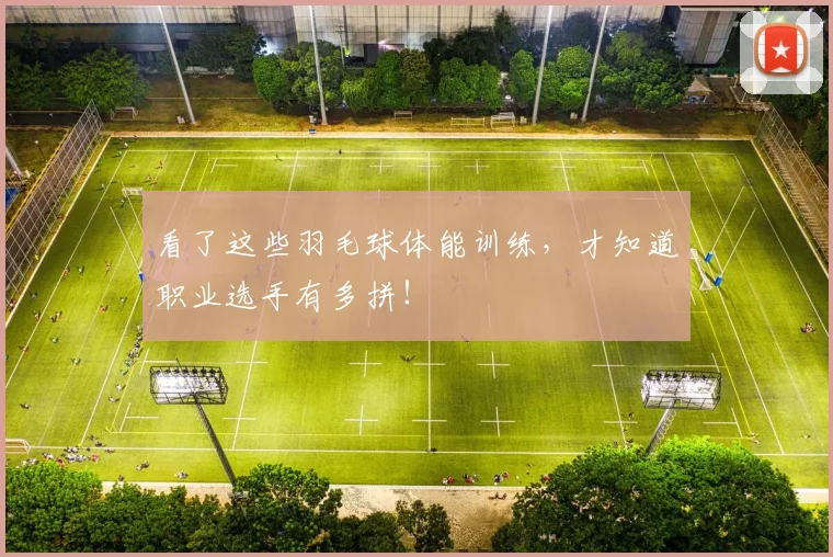 看了这些羽毛球体能训练，才知道职业选手有多拼！
